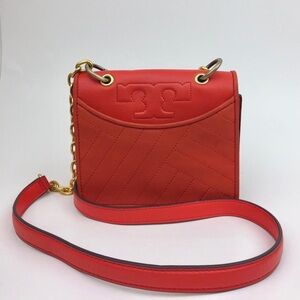 Tory Burch Alexa Mini Leather Shoulder Bag